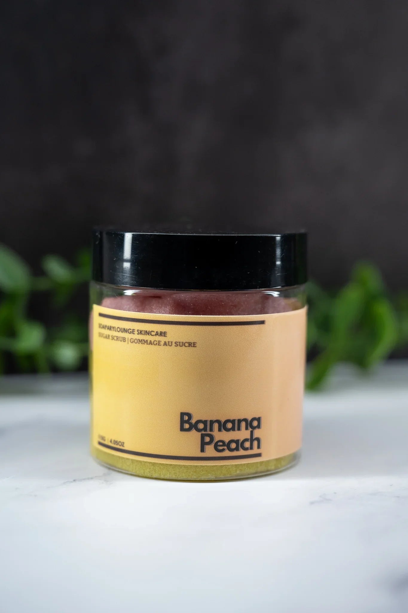 3 in 1 Hemp Sugar Scrub Banana Peach