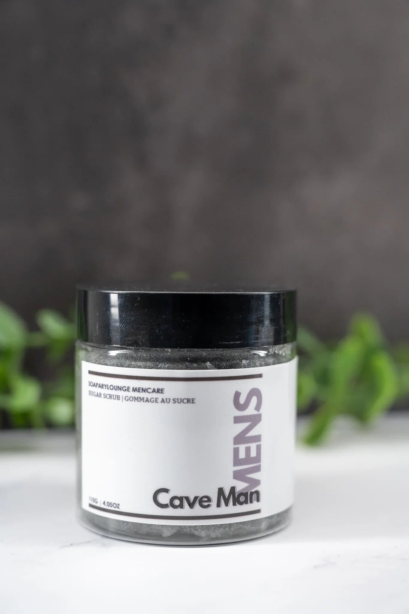 3 in 1 Hemp Mens Sugar Scrub Cave Man