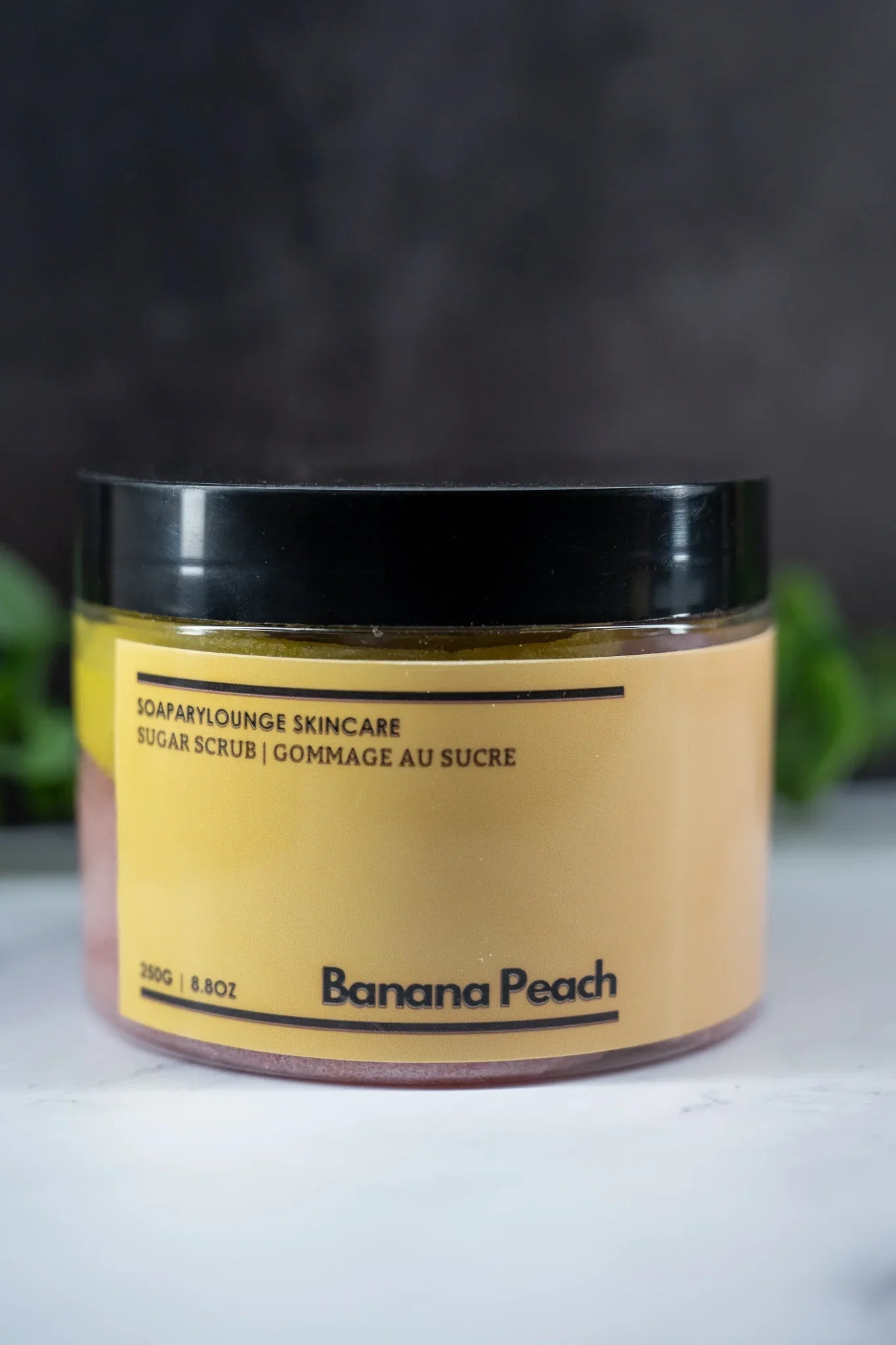 3 in 1 Hemp Sugar Scrub Banana Peach