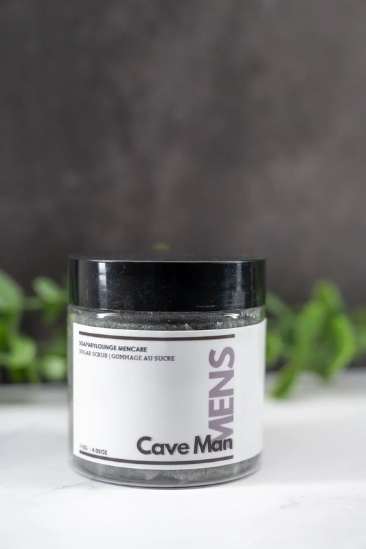 3 in 1 Hemp Mens Sugar Scrub Cave Man