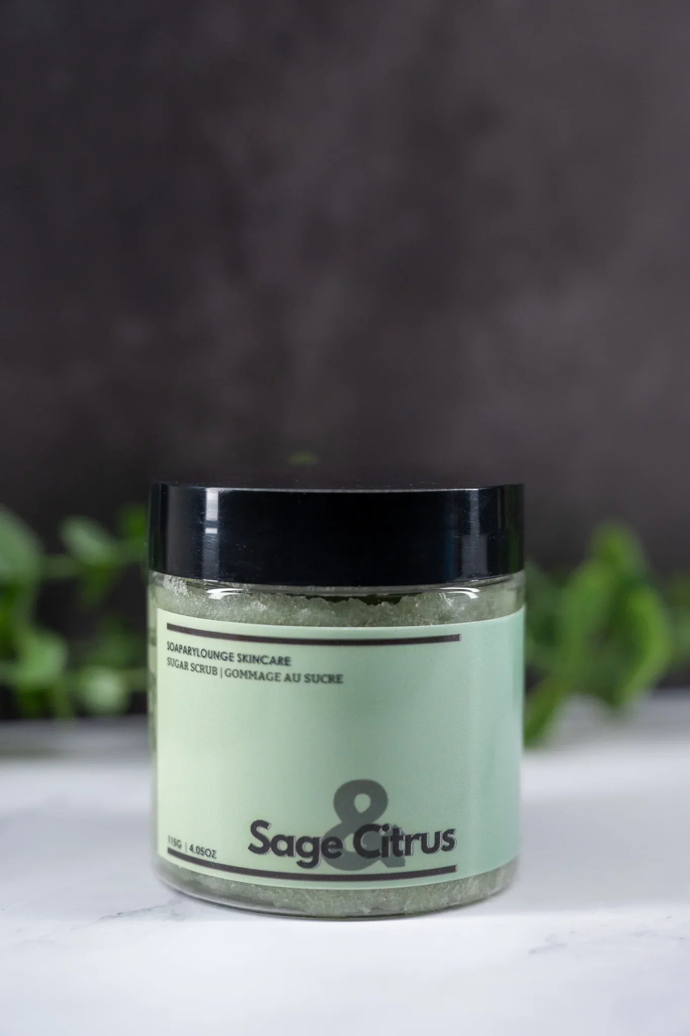 3 in 1 Hemp Sugar Scrub Sage & Citrus
